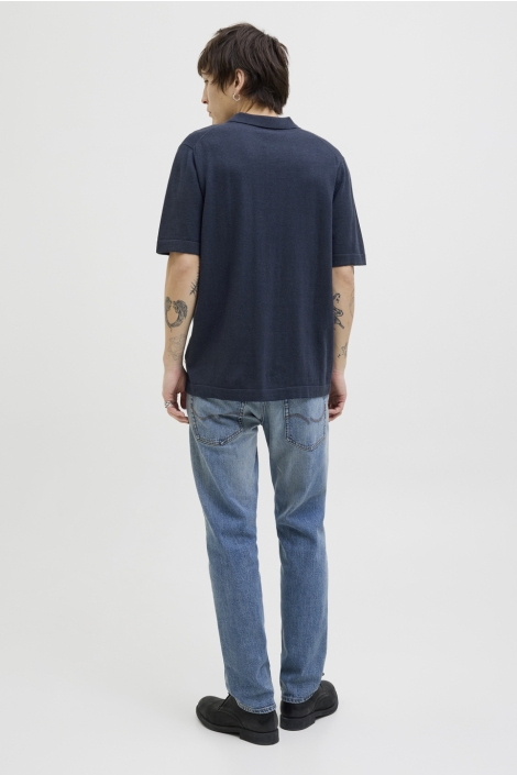Jack & Jones jjeemil knit relaxed polo ss sn